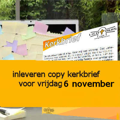 kerkbrief 4 nov